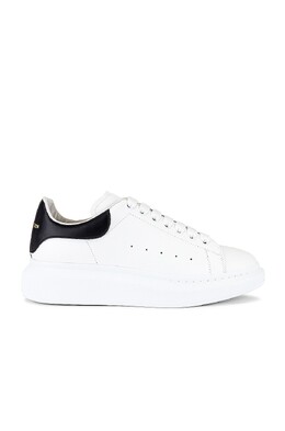 Кроссовки Alexander McQueen, цвет White & Black amcq-mz94 | white & black