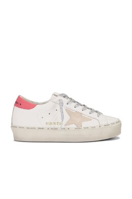 Кроссовки hi star Golden Goose, белый ggor-wz616 | white, taupe, & mineral red