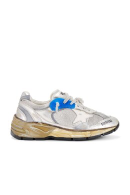 Беговые кроссовки для папы Golden Goose, белый ggor-wz625 | silver & white