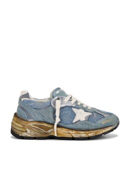 Беговые кроссовки для папы Golden Goose, синий ggor-wz619 | blue & silver