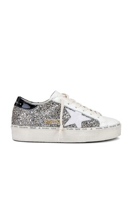 Кроссовки hi star Golden Goose, черный ggor-wz588 | platinum, white, & black