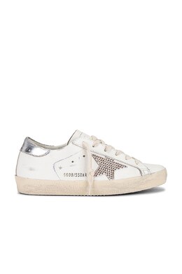 Суперзвездные кроссовки Golden Goose, белый ggor-wz566 | white, silver, & platinum