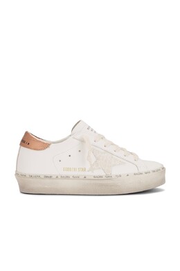 Кроссовки hi star Golden Goose, белый ggor-wz623 | white, butter, & bronze