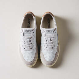 Кроссовки medalist *leather / suede* Autry, белый aulmls76 | white / sandstorm