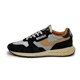 Кроссовки reelwind low *hairy suede / nylon* Autry, серебряный wwlmrl05 | carbon / silver / orange