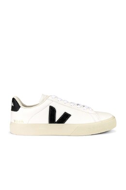 Кроссовки campo Veja, черный vfja-mz1 | extra white & black