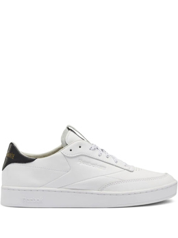 Кроссовки Reebok Club C Clean "Бело-черные", белый gw5112 | белый