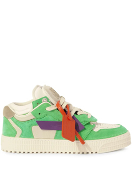 Off-White кроссовки Floating Arrow, зеленый omia244s25lea002373a | зеленый