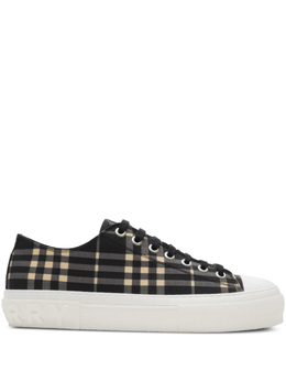 Burberry кроссовки в клетку, черный 8107495 | черный