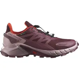 Походные беговые кроссовки Salomon Supercross 4 Goretex, фиолетовый 141140194 | purple