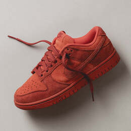 Кроссовки wmns dunk low Nike, мультиколор hv5756 633 | picante red / dragon red