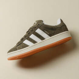 Кроссовки campus 00s Adidas, белый jr8162 | olive strata / cloud white / off white