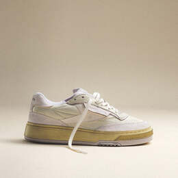 Кроссовки club c ltd Reebok, белый rmia04dc99lea00g0100 | wax moon white