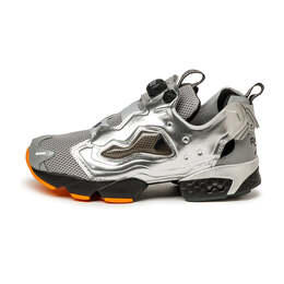 Кроссовки x aries instapump fury 94 Reebok, черный rmia04sc99lea0057220 | silver / black / orange / grey