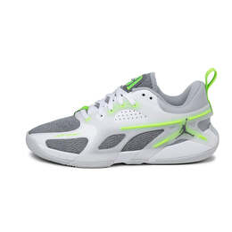 Кроссовки nike wmns heir series Jordan, зеленый fz2471 103 | sail / wolf grey / electric green / white
