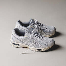 Кроссовки gel-nyc 2055 Asics, белый 1203a542-021 | glacier grey / white