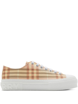 Клетчатые кроссовки Burberry, коричневый 8107507 | коричневый