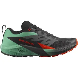 Походные беговые кроссовки Salomon Sense Ride 5, зеленый/черный 141140183 | green/black