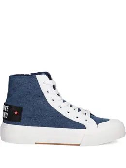 Love Moschino logo-patch sneakers 29526854