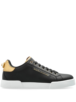 Кроссовки Dolce & Gabbana Portofino, черный ck2329an298 | черный
