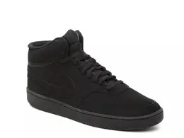 Кроссовки Nike Court Vision Mid-Top — мужские, черные 469798 | black