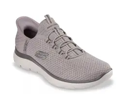 Кроссовки Skechers Hands Free Slip-Ins Summits High Range Slip-On — мужские, серо-коричневые 576788 | taupe
