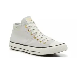 Кроссовки Converse Chuck Taylor All Star Madison Mid-Top — женские, окаменевший белый светло-серый 571651 | fossilized white light grey