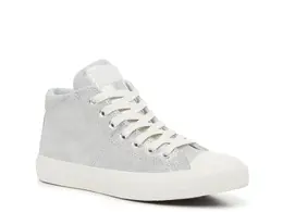 Кроссовки Converse Chuck Taylor All Star Madison Mid-Top — женские, цвет белый, серебристый металлик 579024 | white slay silver metallic