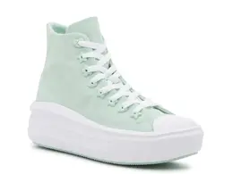 Высокие кеды Converse Chuck Taylor All Star Move - женские, липкий алоэ зеленый 565929 | sticky aloe green