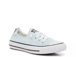 Кеды Converse Chuck Taylor All Star Shoreline Slip-On - женские, зимние, светло-голубые 577228 | winter slay light blue