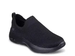 Кроссовки Skechers Go Walk Arch Fit 2.0 Paityn Slip-On — женские, черные 566472 | black