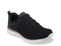 Кроссовки Skechers Virtue Lucent Slip-On — женские, черные 566364 | black