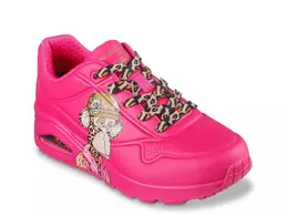Skechers x Snoop Dogg: кроссовки Uno Dr. Bombay, ярко-розовые 581342 | hot pink