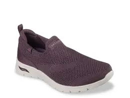 Кроссовки Skechers Arch Fit 2.0 Refine Cascade Slip-On — женские, бордовые 577821 | burgundy