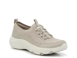 Кроссовки Skechers Breathe Easier Slip-On — женские, серо-коричневые 582327 | taupe
