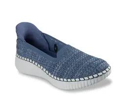 Кроссовки Skechers x Martha Stewart Hands Free Slip-Ins Wilshire Blvd Glimmer Step Slip-On, сине-серый 588593 | slate blue