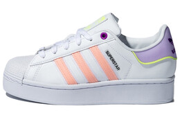 Кроссовки Adidas Superstar Skateboarding fz3651, белый/розовый