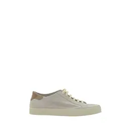 Brunello Cucinelli Cream White Leather Sneakers - EU45/US12 brmzuchhp330cfe29bb-45-fbb-371