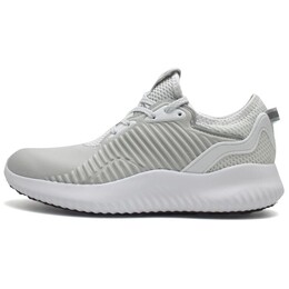Мужские кроссовки AlphaBounce Lifestyle с низким верхом, светло-серый/белый Adidas b39271 | light gray/white