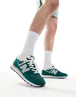 574 кроссовки зеленого цвета New Balance 134104915 | green