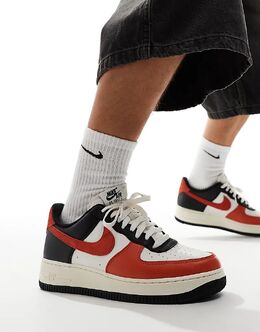 Кроссовки Air Force 1 '07 LV8 Halloween в белом, оранжевом и черном цветах Nike 135758299 | orange