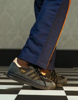 Кроссовки SL 72 RS темно-синего и черного цветов Adidas 135826448 | black