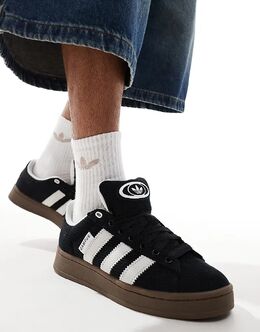 Кроссовки Campus 00 из черного шнура Adidas 136106267 | black