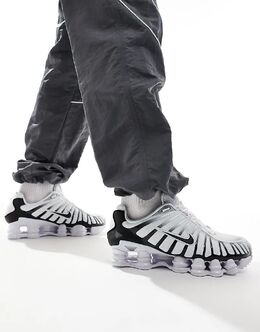 Кроссовки Shox TL в цвете «белый металлик» и «черный металлик» Nike 137292212 | white