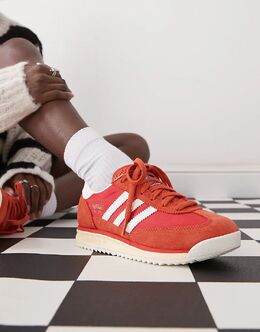 Кроссовки SL 72 RS красного и белого цвета Adidas 138323104 | red