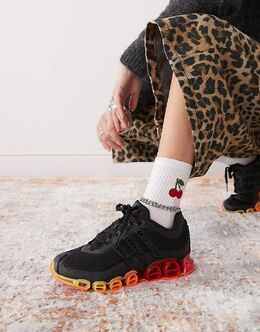 Кроссовки Megaride черного и красного цвета Adidas 138323112 | black