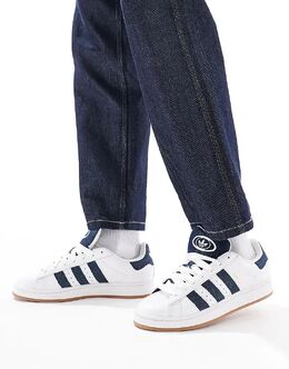 Кроссовки Campus 00s белого цвета Adidas 140626156 | cloud white / night indigo / g