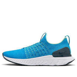 Кроссовки react phantom run flyknit 2 Nike, синий cj0277-402 | blue