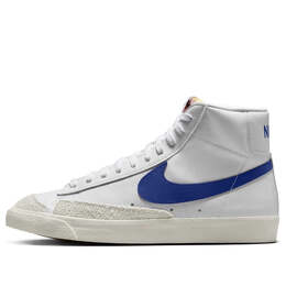 Кроссовки blazer mid white sail deep royal blue' Nike, белый bq6806-132 | white