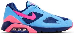 Кроссовки Nike Air Max 180 'University Blue Hyper Pink', синий hq1706 401 | university blue hyper pink